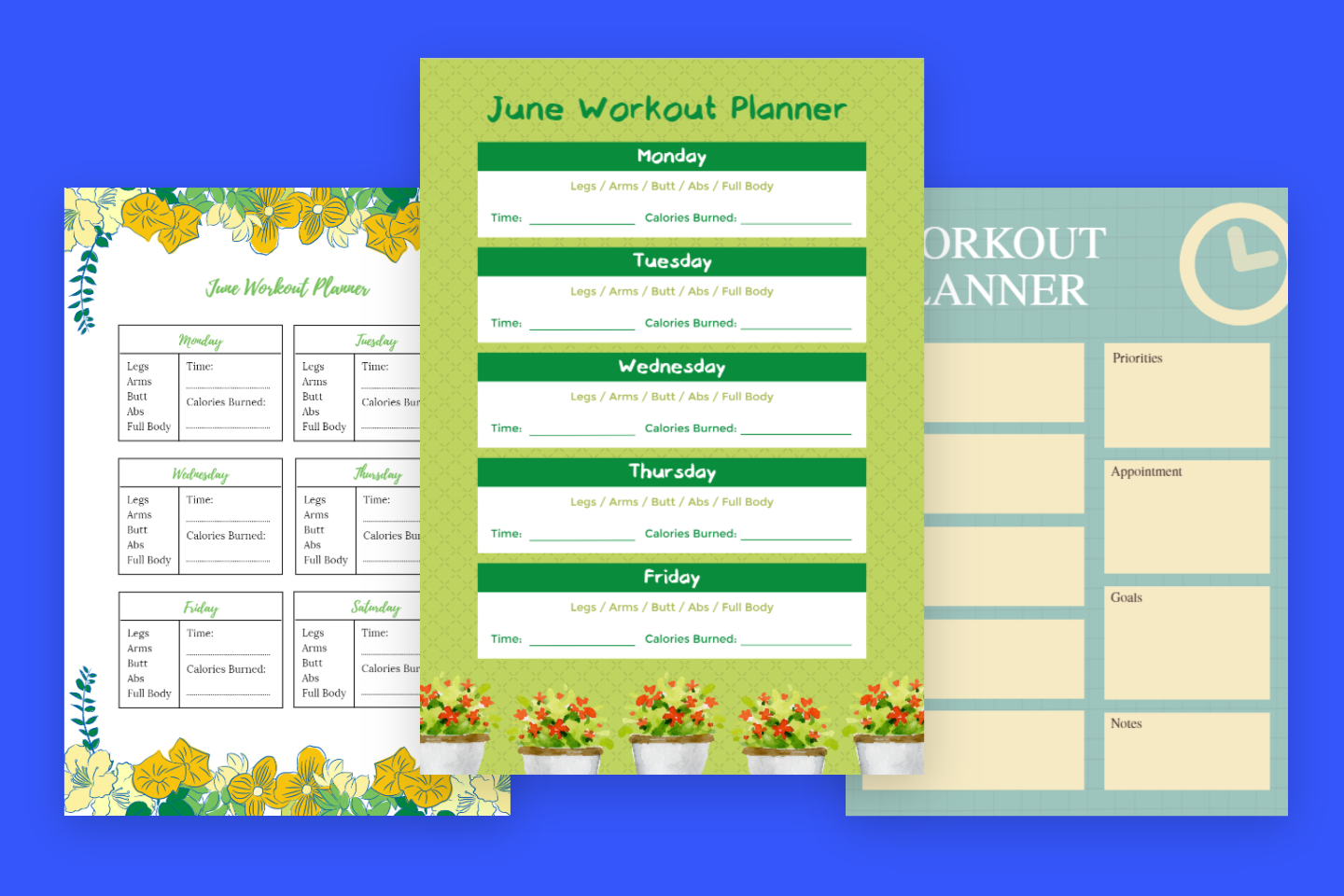 Workout Planner Build Your Workout Routine Free Fotor