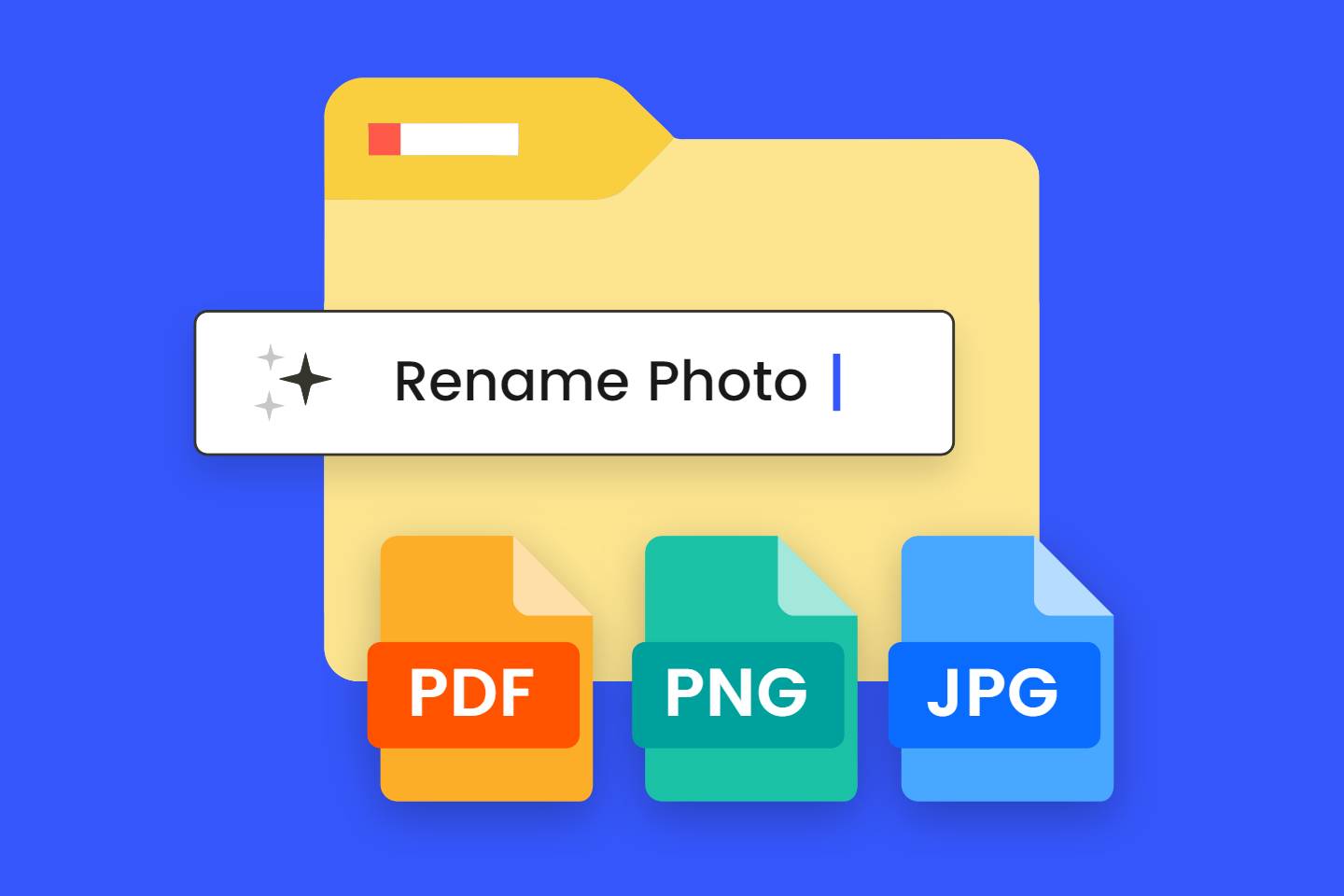 Rename photo of jpg png and pdf