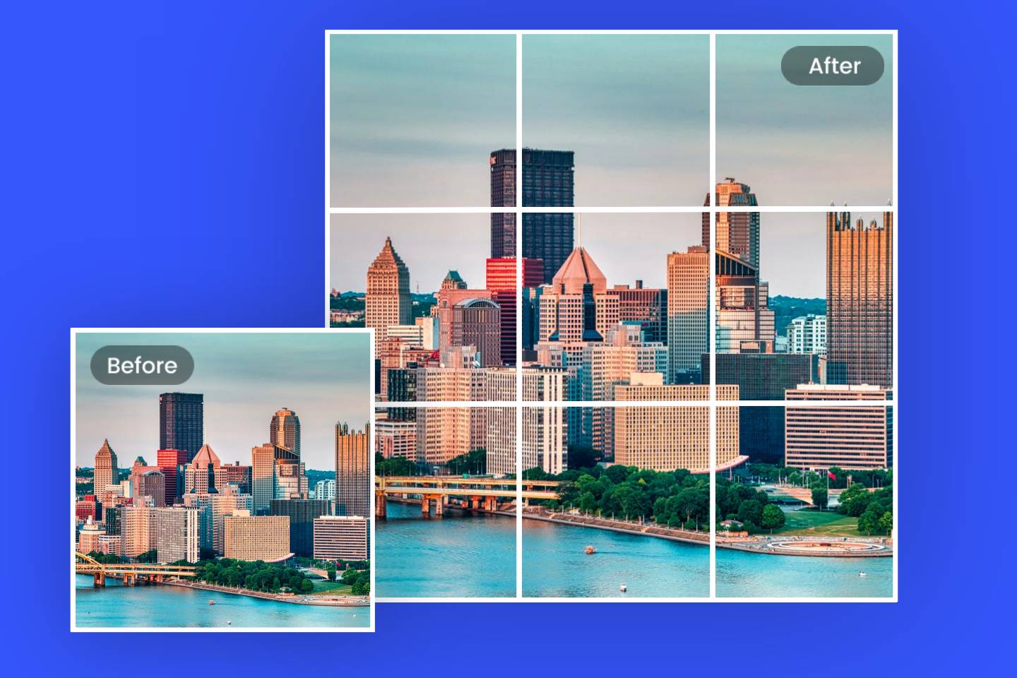 Split Image: Cut Images into Pieces Online for Free