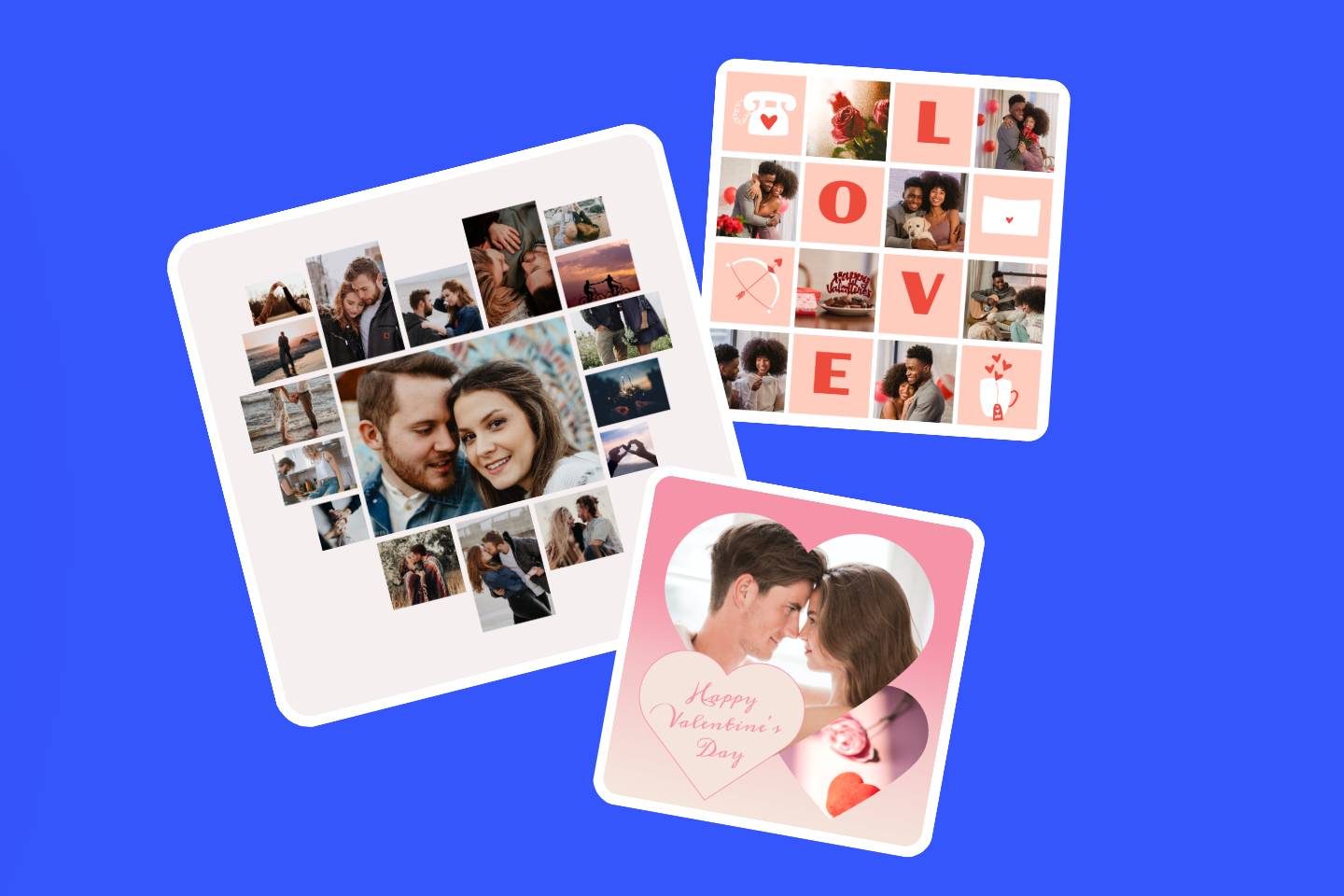 Make Valentine's Day Collage Online Free