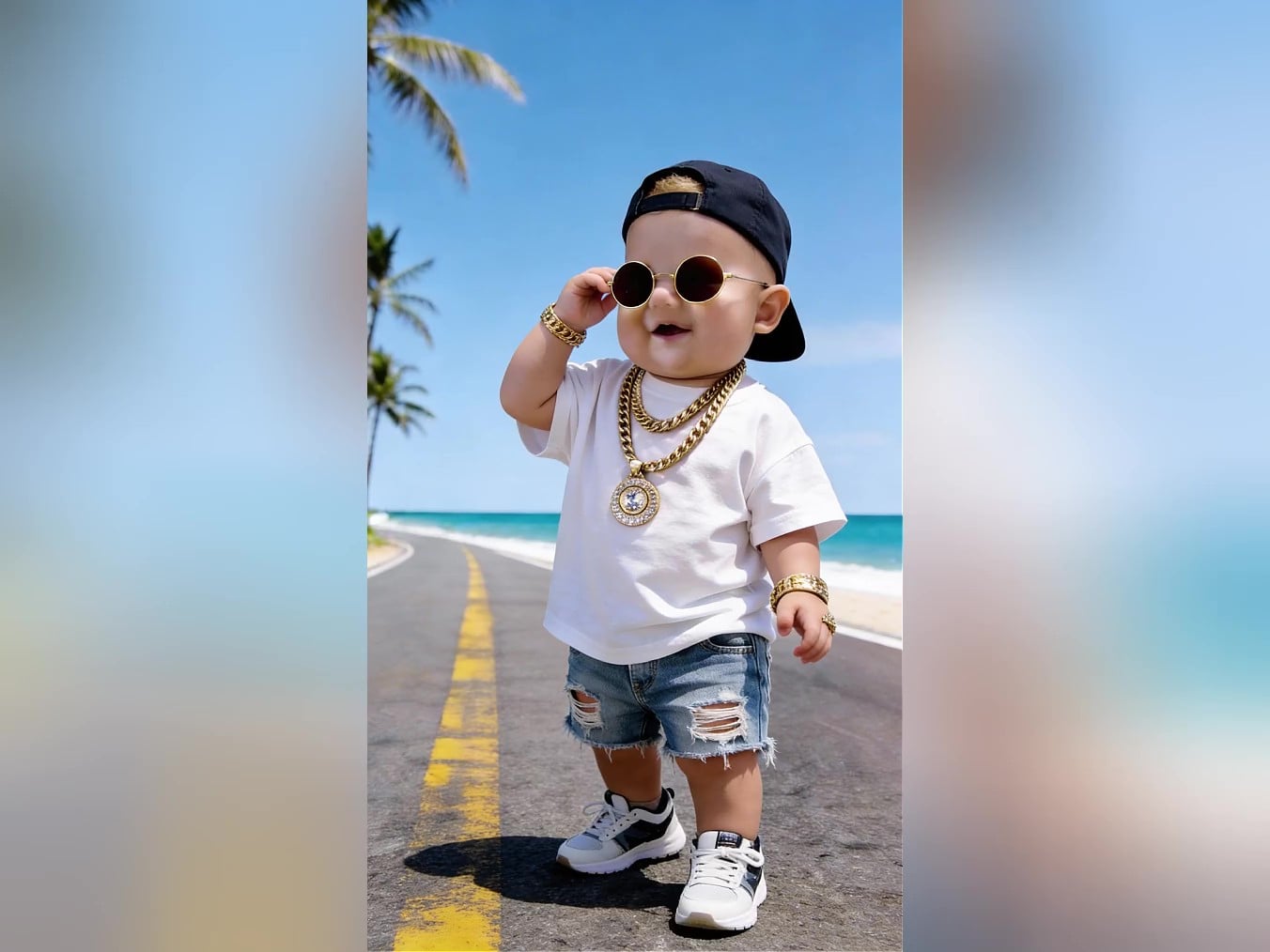 Turn a baby photo into a funny ai baby dance video with fotor