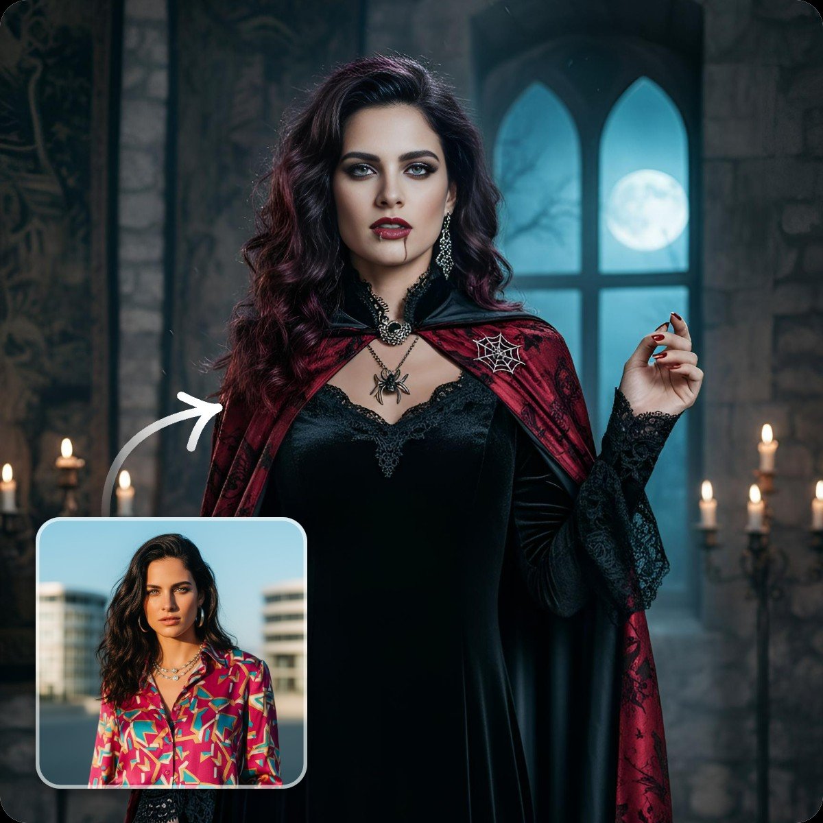 Bannerbild des kostenlosen KI-Kostüm-Generators von Fotor