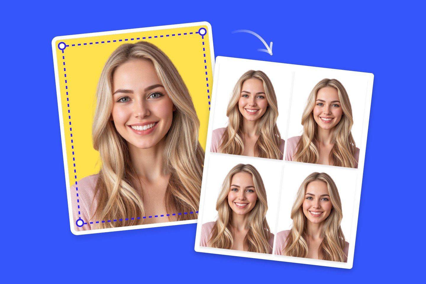 Use fotor passport size photo maker to meet any country requirements